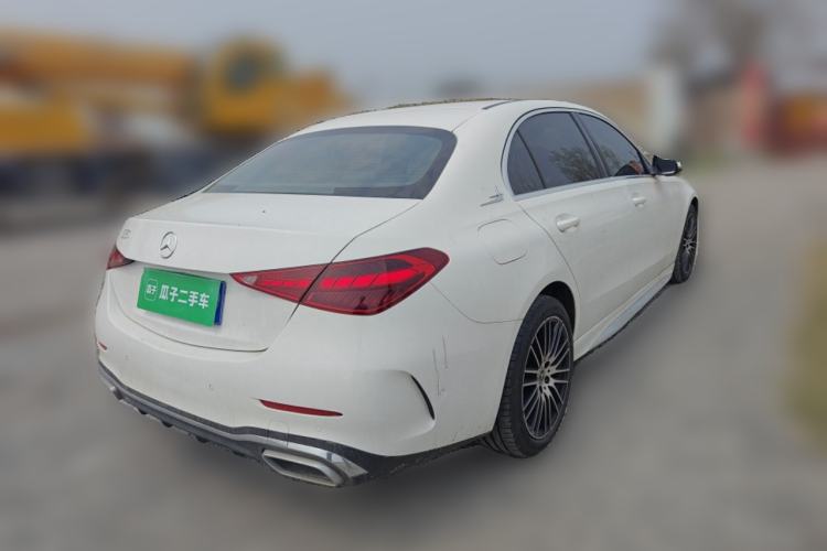 Used Mercedes-Benz C-Class 2024 C 200 L Sport Edition Rear Right 45 Deg