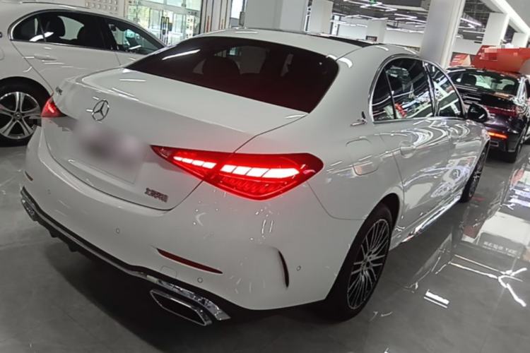 Used Mercedes-Benz C-Class 2024 Restyled C 260 L Sport Edition Rear Right 45 Deg
