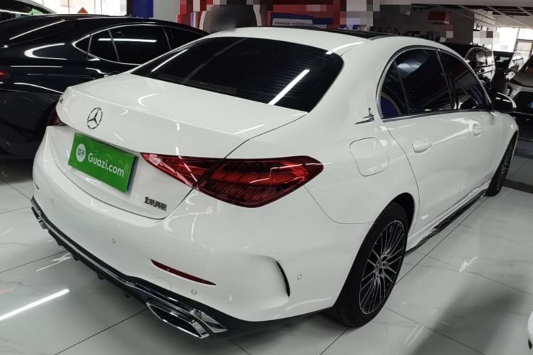 Used Mercedes-Benz C-Class 2024 Second Facelift C 260 L Sport Edition Rear Right 45 Deg