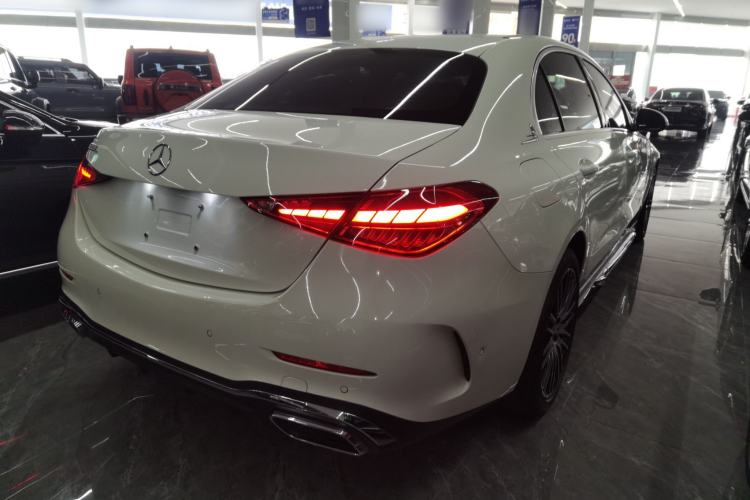 Used Mercedes-Benz C-Class 2024 C 200 L Sport Edition Rear Right 45 Deg