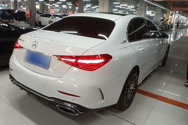 Used Mercedes-Benz C-Class 2024 Second Facelift C 260 L Sport Edition Rear Right 45 Deg