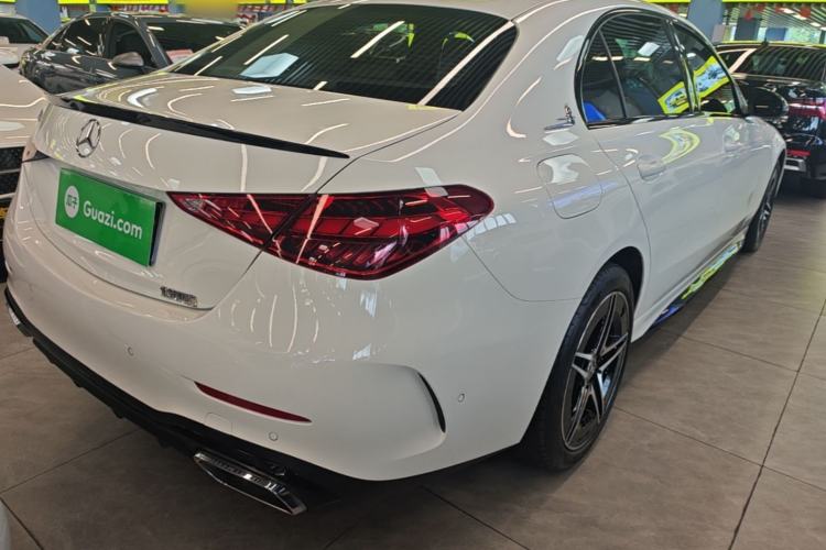 Used Mercedes-Benz C-Class 2024 Facelifted C-Class 260 L Night Edition Sports Version Rear Right 45 Deg