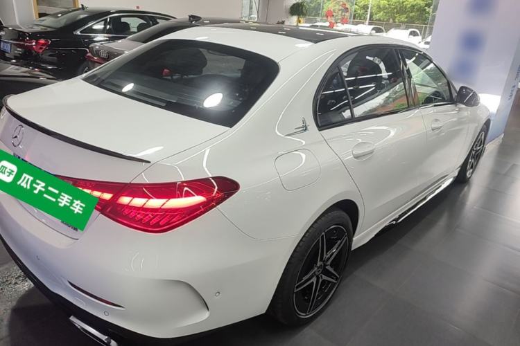 Used Mercedes-Benz C-Class 2024 Facelifted C-Class 260 L Night Edition Sports Version Rear Right 45 Deg