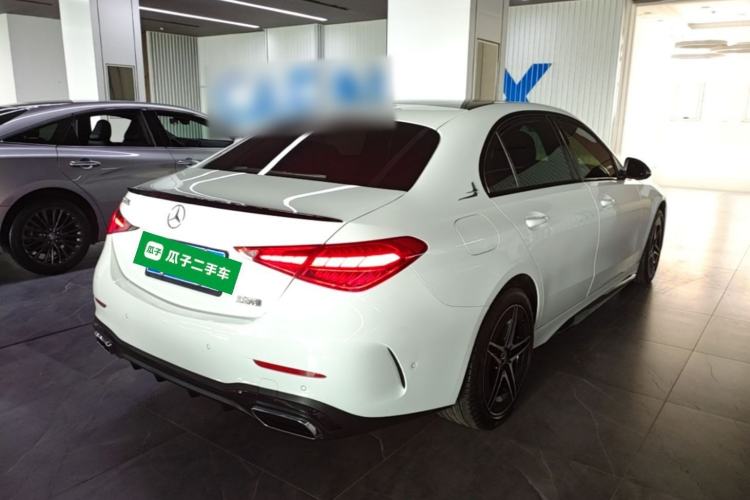 Used Mercedes-Benz C-Class 2024 Facelifted C-Class 260 L Night Edition Sports Version Rear Right 45 Deg