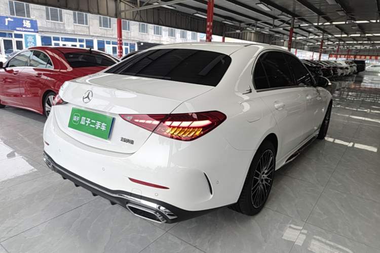 Used Mercedes-Benz C-Class 2024 Restyled C 200 L Sport Edition Rear Right 45 Deg
