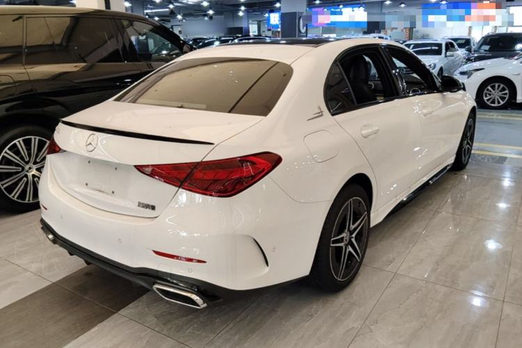 Used Mercedes-Benz C-Class 2024 Second Facelift C 260 L Starry Night Sport Edition Rear Right 45 Deg