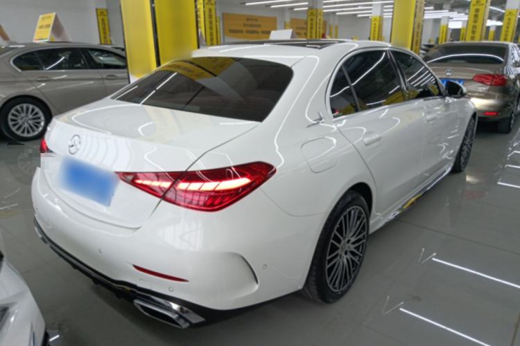 Used Mercedes-Benz C-Class 2024 Restyled C 260 L Sport Edition Rear Right 45 Deg