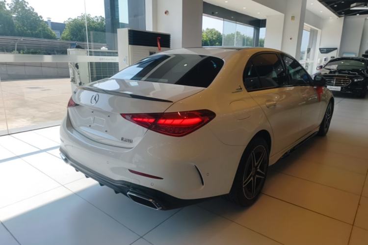 Used Mercedes-Benz C-Class 2024 Second Facelift C 260 L Starry Night Sport Edition Rear Right 45 Deg