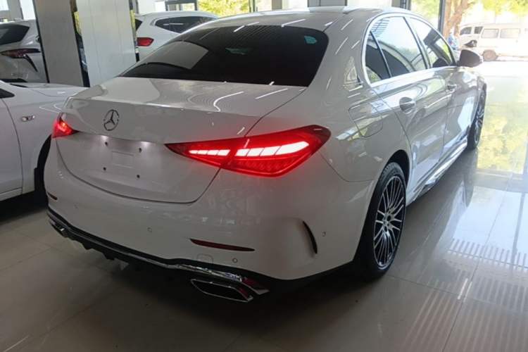 Used Mercedes-Benz C-Class 2024 C 200 L Sport Edition Rear Right 45 Deg