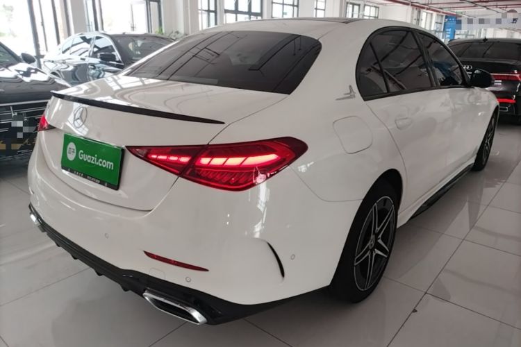 Used Mercedes-Benz C-Class 2024 Facelift C 260 L Night Edition Sport Version Rear Right 45 Deg