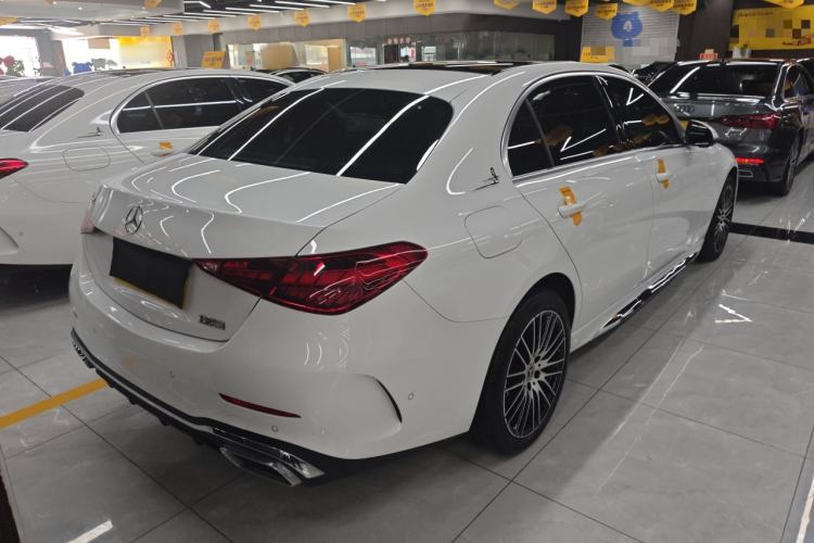 Used Mercedes-Benz C-Class 2024 C 260 L Sport Edition Rear Right 45 Deg