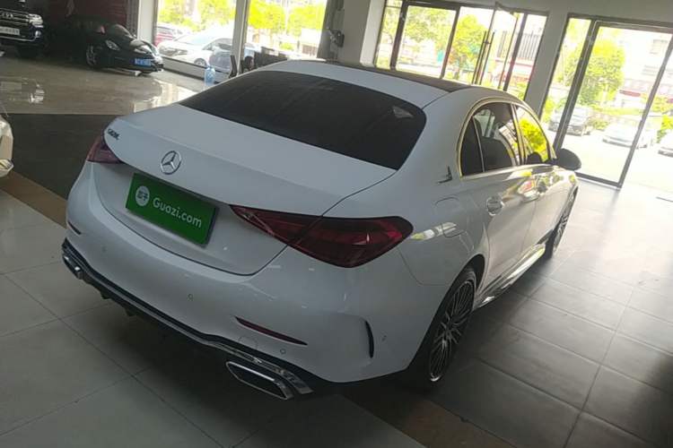 Used Mercedes-Benz C-Class 2024 C 200 L Sport Edition Rear Right 45 Deg