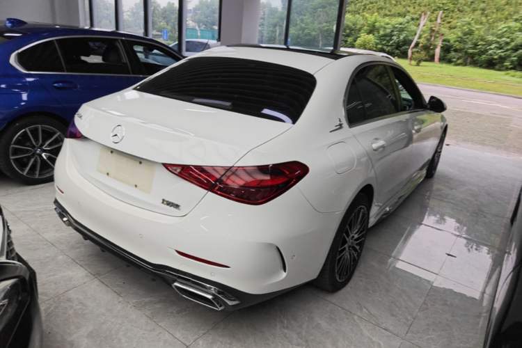 Used Mercedes-Benz C-Class 2024 C 260 L Sport Edition Rear Right 45 Deg