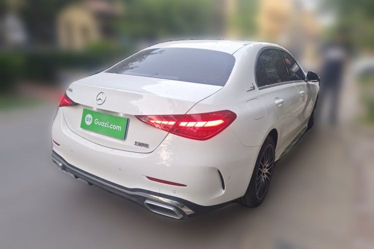 Used Mercedes-Benz C-Class 2024 C 200 L Sport Edition Rear Right 45 Deg
