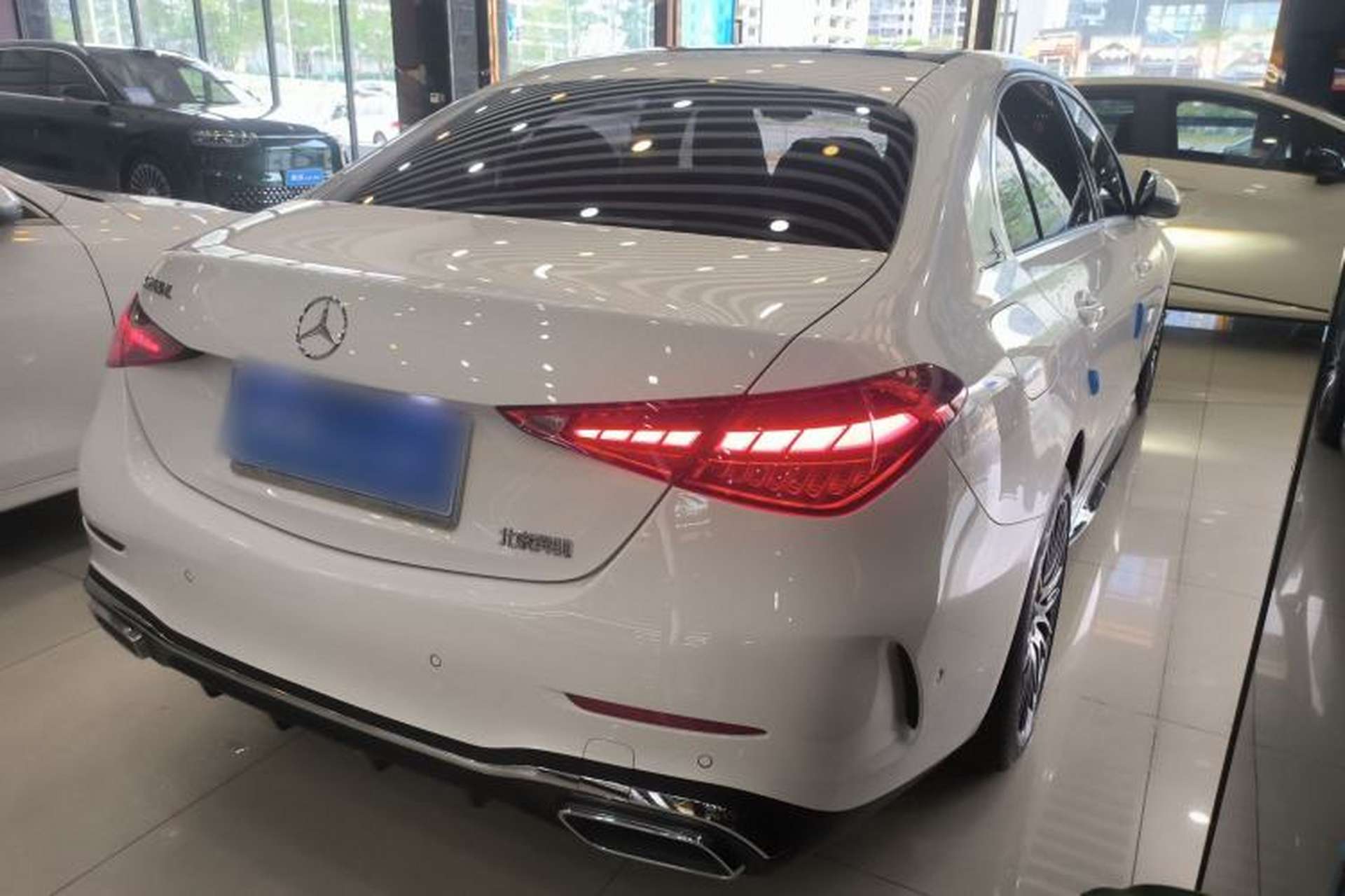 Used Mercedes-Benz C-Class 2024 Restyled C-Class 260 L Sport Edition Rear Right 45 Deg