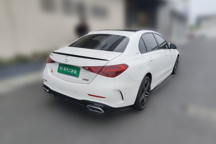 Used Mercedes-Benz C-Class 2024 Facelifted C-Class 260 L Night Edition Sports Version Rear Right 45 Deg