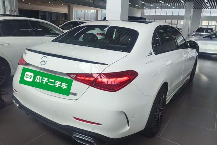 Used Mercedes-Benz C-Class 2024 C 260 L Sport Edition Rear Right 45 Deg