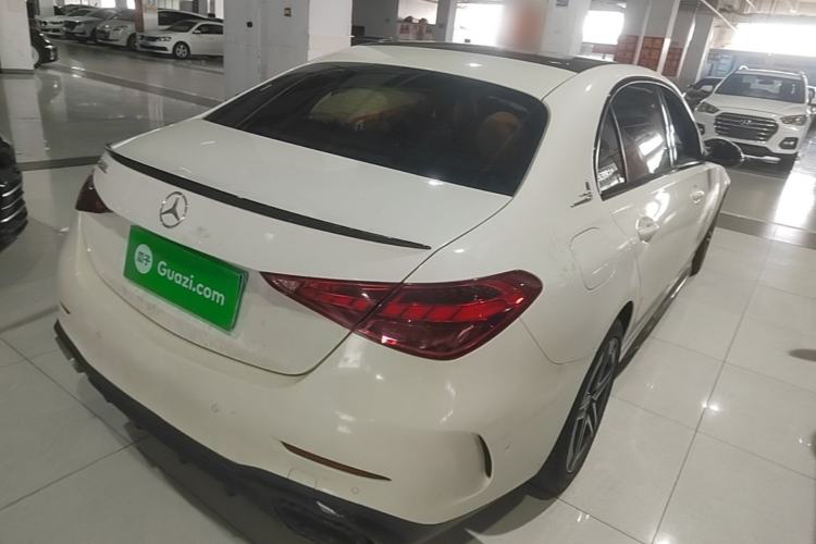 Used Mercedes-Benz C-Class 2024 Facelift C 260 L Night Edition Sport Version Rear Right 45 Deg