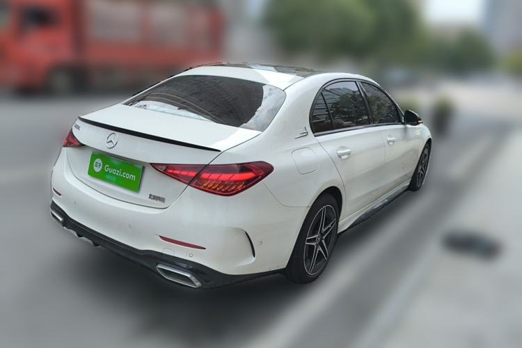 Used Mercedes-Benz C-Class 2024 Second Facelift C 260 L Starry Night Sport Edition Rear Right 45 Deg