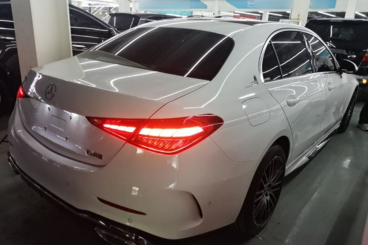 Used Mercedes-Benz C-Class 2024 Second Facelift C 260 L Sport Edition Rear Right 45 Deg