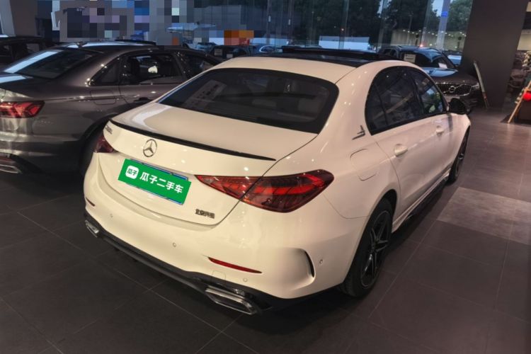 Used Mercedes-Benz C-Class 2024 Facelifted C-Class 260 L Night Edition Sports Version Rear Right 45 Deg