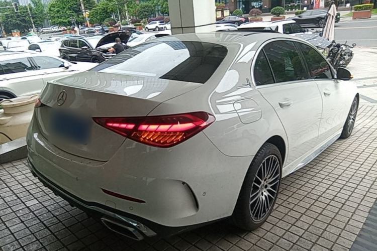 Used Mercedes-Benz C-Class 2024 C 200 L Sport Edition Rear Right 45 Deg