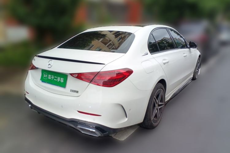 Used Mercedes-Benz C-Class 2024 Facelift C 260 L Night Edition Sport Version Rear Right 45 Deg