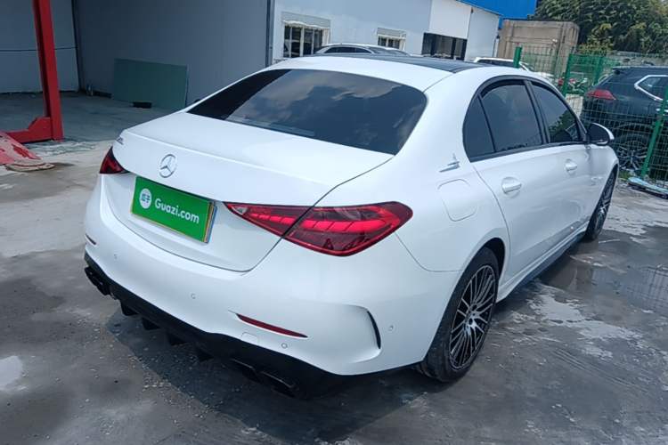 Used Mercedes-Benz C-Class 2024 Restyled C 260 L Sport Edition Rear Right 45 Deg