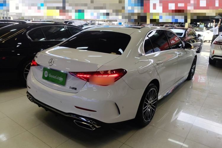 Used Mercedes-Benz C-Class 2024 Restyled C 200 L Sport Edition Rear Right 45 Deg