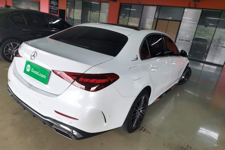 Used Mercedes-Benz C-Class 2024 Restyled C 260 L Sport Edition Rear Right 45 Deg
