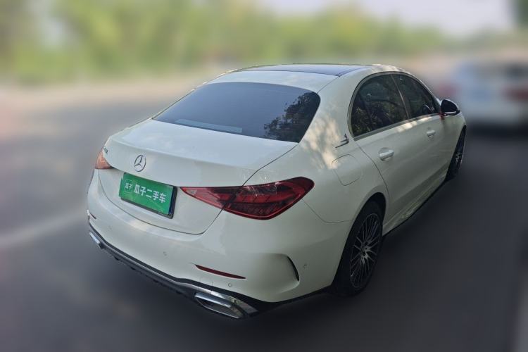 Used Mercedes-Benz C-Class 2024 C 260 L Sport Edition Rear Right 45 Deg
