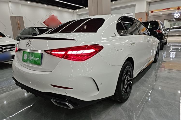 Used Mercedes-Benz C-Class 2024 Facelift C 260 L Night Edition Sport Version Rear Right 45 Deg