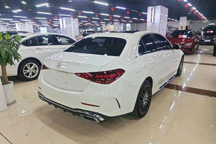 Used Mercedes-Benz C-Class 2024 Second Facelift C 260 L Sport Edition Rear Right 45 Deg