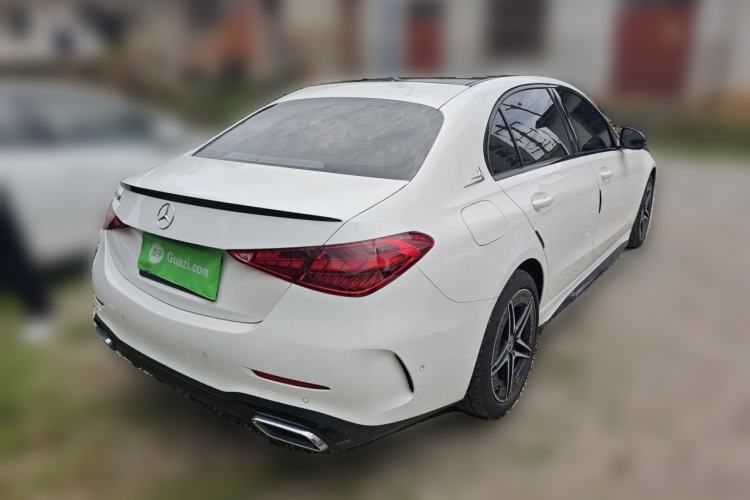 Used Mercedes-Benz C-Class 2024 Facelifted C-Class 260 L Night Edition Sports Version Rear Right 45 Deg