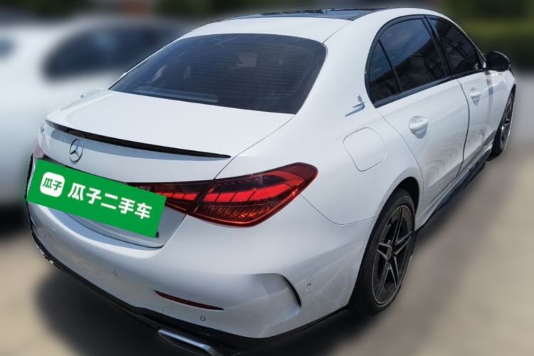 Used Mercedes-Benz C-Class 2024 C 260 L Brilliant Night Sports Edition Rear Right 45 Deg