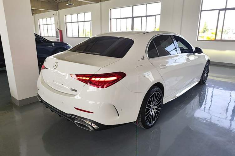 Used Mercedes-Benz C-Class 2024 Restyled C 200 L Sport Edition Rear Right 45 Deg