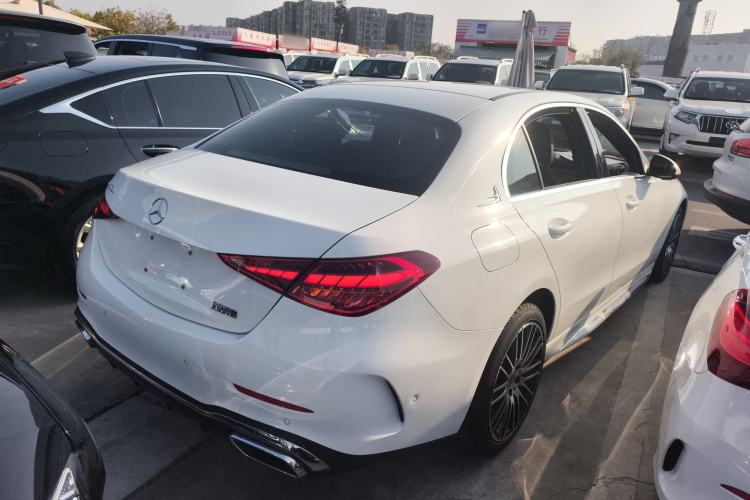 Used Mercedes-Benz C-Class 2024 C 200 L Sport Edition Rear Right 45 Deg