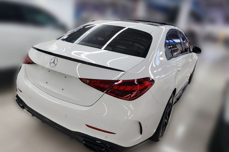 Used Mercedes-Benz C-Class 2024 Facelift C 260 L Night Edition Sport Version Rear Right 45 Deg
