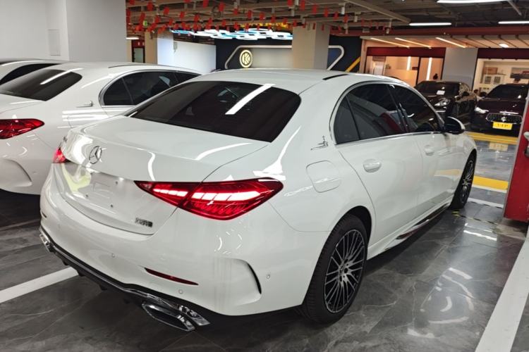 Used Mercedes-Benz C-Class 2024 Restyled C 200 L Sport Edition Rear Right 45 Deg