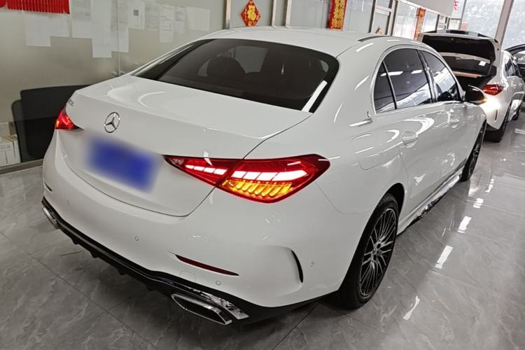 Used Mercedes-Benz C-Class 2024 C 200 L Sport Edition Rear Right 45 Deg