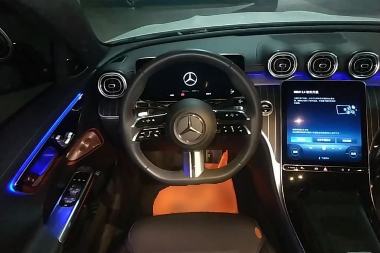 Used Mercedes-Benz C-Class 2024 C 260 L Brilliant Night Sports Edition Steering Wheel