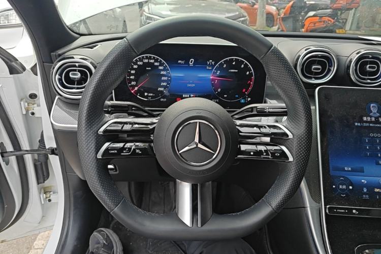 Used Mercedes-Benz C-Class 2024 Restyled C 260 L Sport Edition Steering Wheel