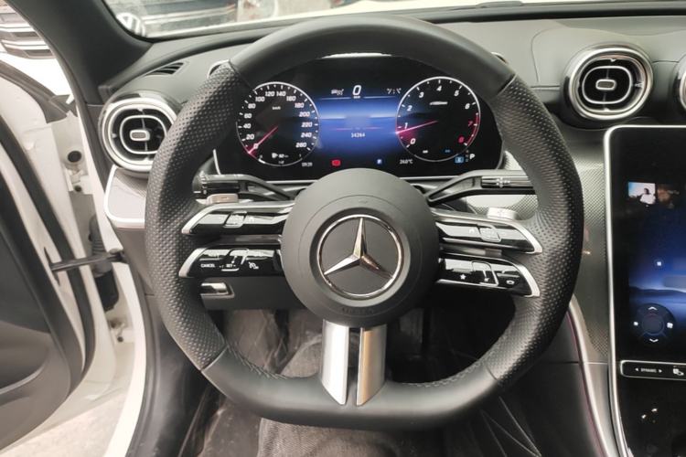 Used Mercedes-Benz C-Class 2024 Restyled C 260 L Sport Edition Steering Wheel