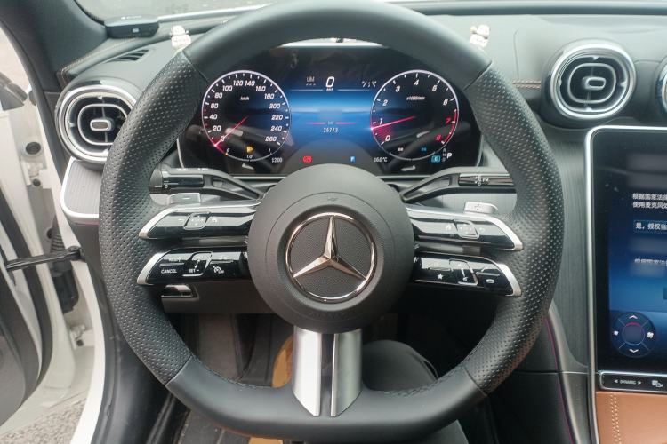 Used Mercedes-Benz C-Class 2024 Second Facelift C 260 L Sport Edition Steering Wheel