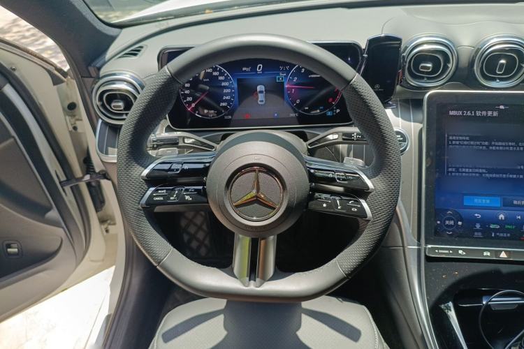 Used Mercedes-Benz C-Class 2024 C 260 L Brilliant Night Sports Edition Steering Wheel