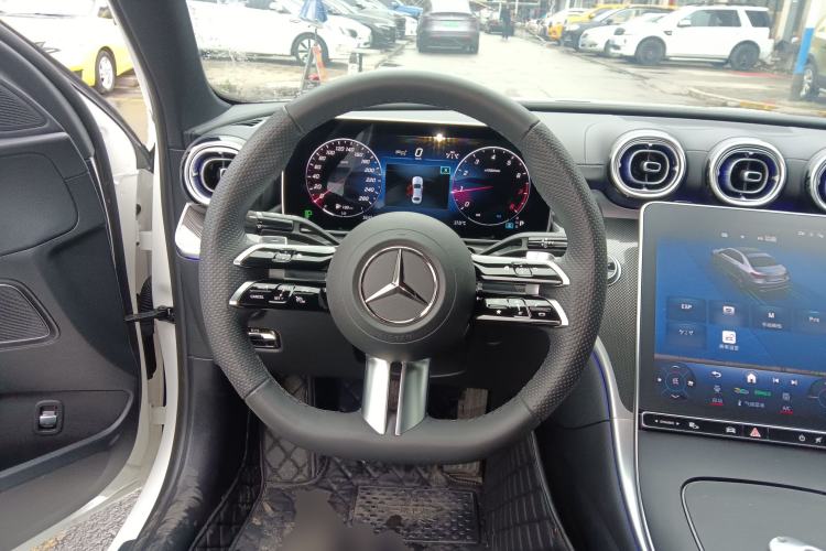 Used Mercedes-Benz C-Class 2024 Second Facelift C 260 L Sport Edition Steering Wheel