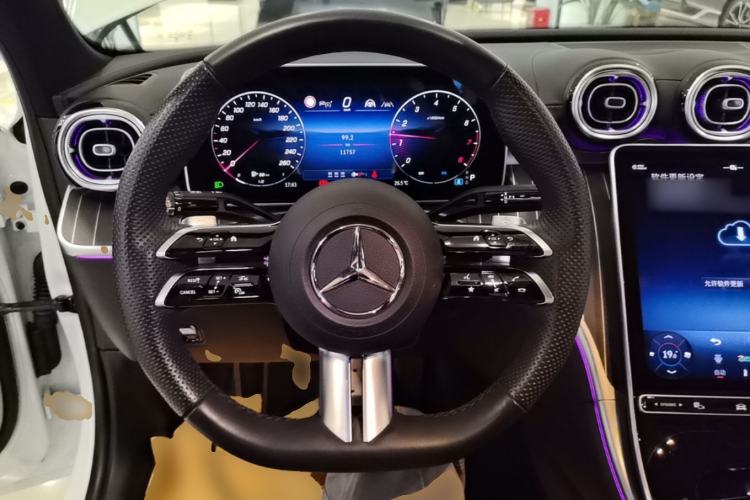 Used Mercedes-Benz C-Class 2024 Facelifted C-Class 260 L Night Edition Sports Version Steering Wheel