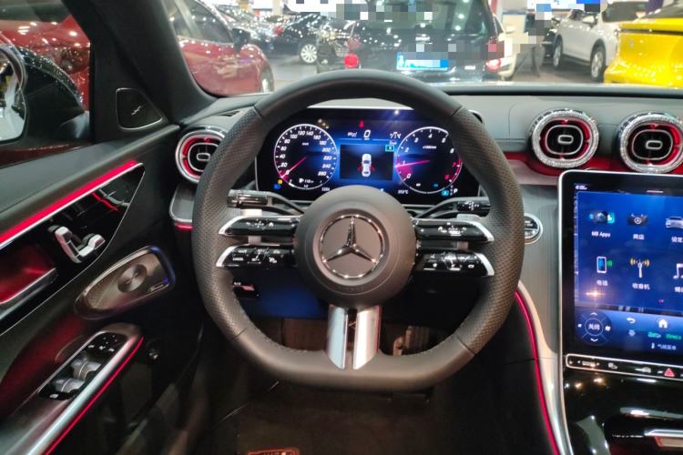 Used Mercedes-Benz C-Class 2024 Facelifted C-Class 260 L Night Edition Sports Version Steering Wheel