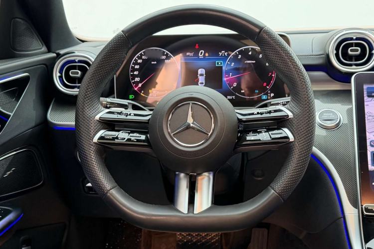 Used Mercedes-Benz C-Class 2024 Second Facelift C 260 L Sport Edition Steering Wheel