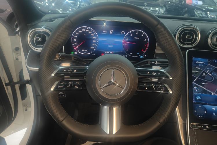 Used Mercedes-Benz C-Class 2024 Restyled C 260 L Sport Edition Steering Wheel